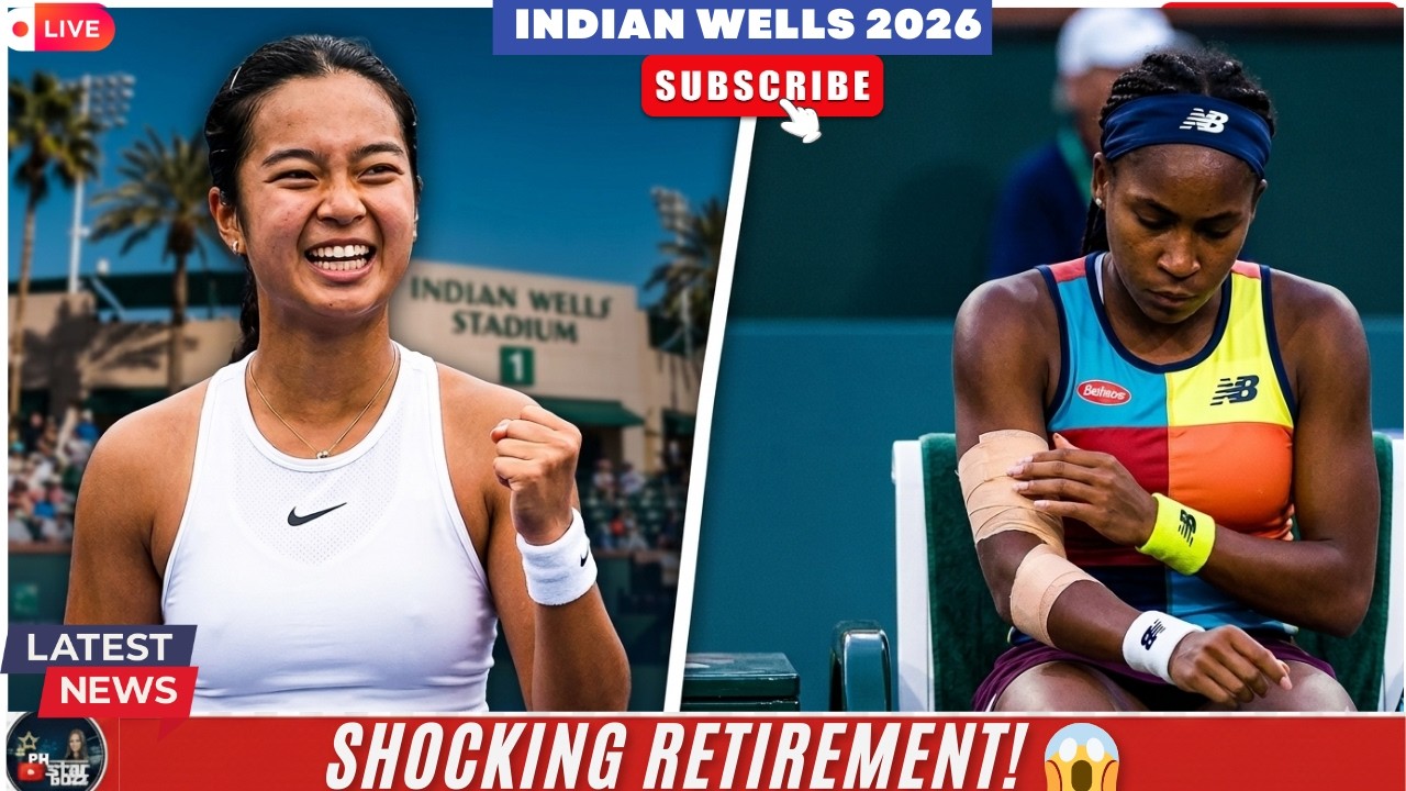 Alex Eala STUNS Coco Gauff! 😱 Gauff Retires Injured | Indian Wells 2026 Highlights
