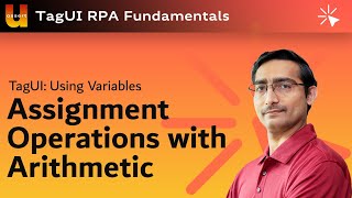 Tagui Assignment Operation With Arithmetic Operator