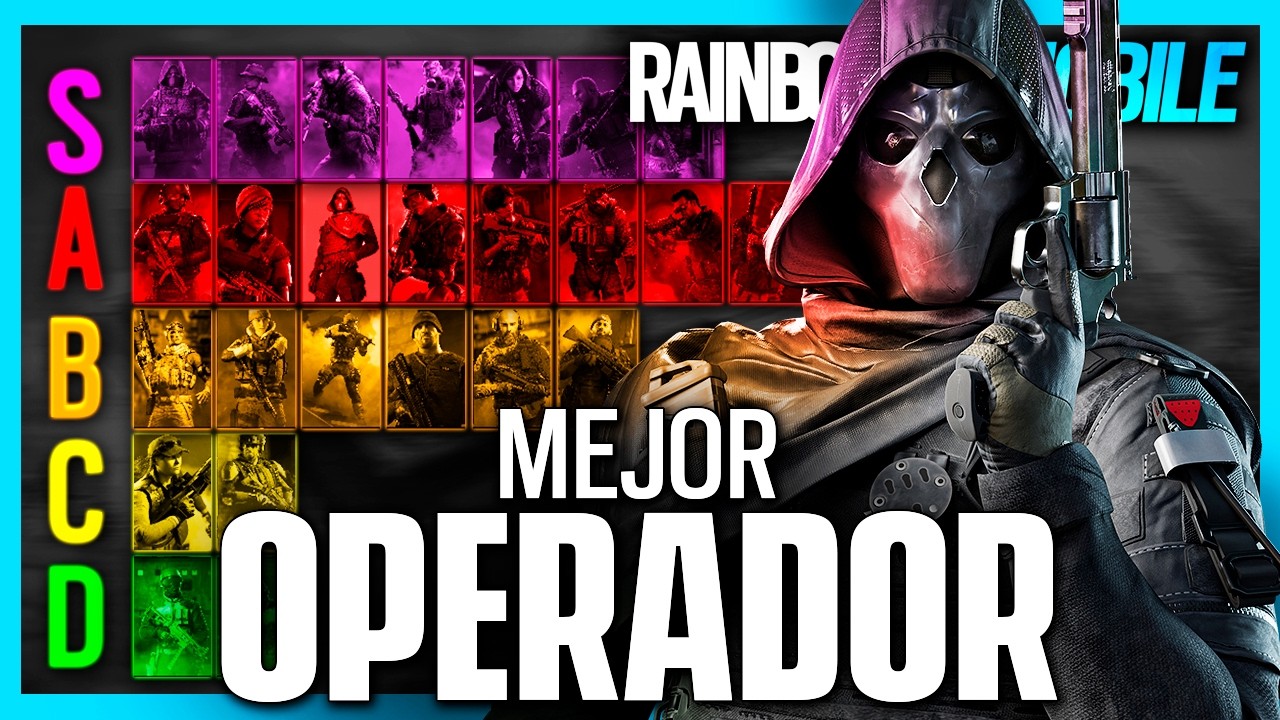 Estos SON los MEJORES OPERADORES de RAINBOW SIX MOBILE | TIER LIST