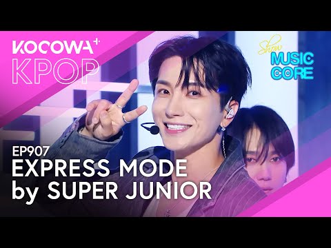SUPER JUNIOR Express Mode Music Core EP907 KOCOWA 
