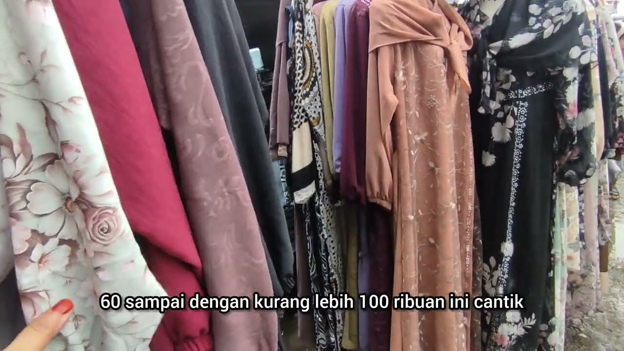 REVIEW GAMIS MODEL TERBARU DI PASAR TASIK CIDENG ‼️ GROSIR GAMIS TERMURAH