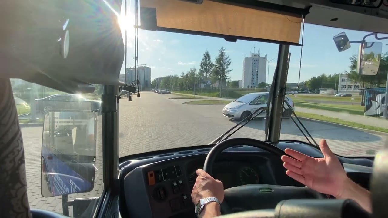 Przejazd Solarisem Urbino 15 I ex #742