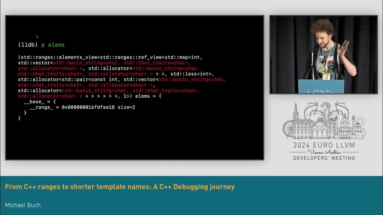 2024 EuroLLVM From C++ ranges to shorter template names A C++