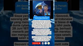 Jim Geovedi, 'HACKER' Asli RI yang Berhasil Menggeser Satelit China#viral #hacker#shorts #shortvideo