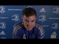 Luke McGrath press conference | Zebre Parma v Leinster | United Rugby Championship