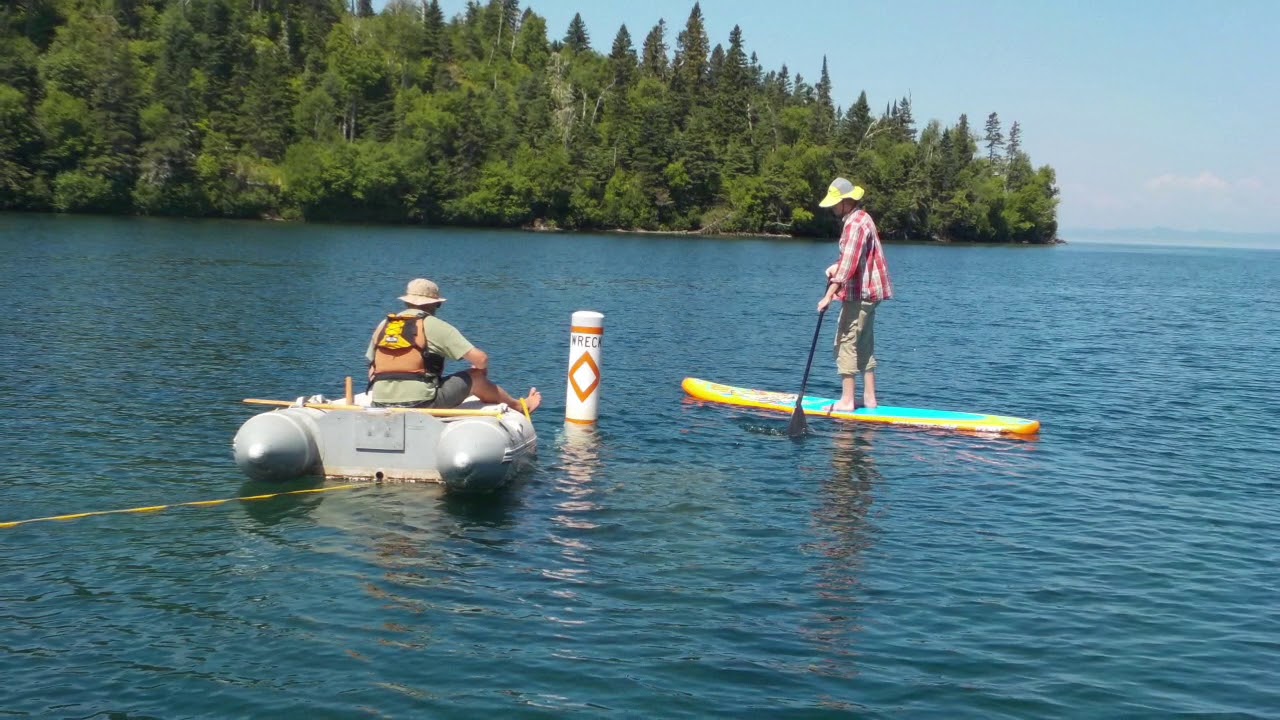 Ruvy Goldberg sail to Isle Royale