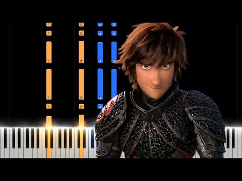 Test Drive From How To Train Your Dragon Easy Intermediate Piano Tutorial 