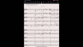 StaffPad - Twinkle, Twinkle, Little Star (arr. Hugo Bechstein)