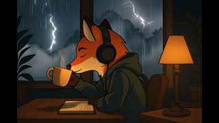 1 Hour Deep Focus Binaural Beats with Rain & Thunder | Study, Work, Concentration Music | Flowstate