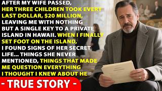 After My Wife Passed Away, Her Three Children Took $20 Million — And All I Was...