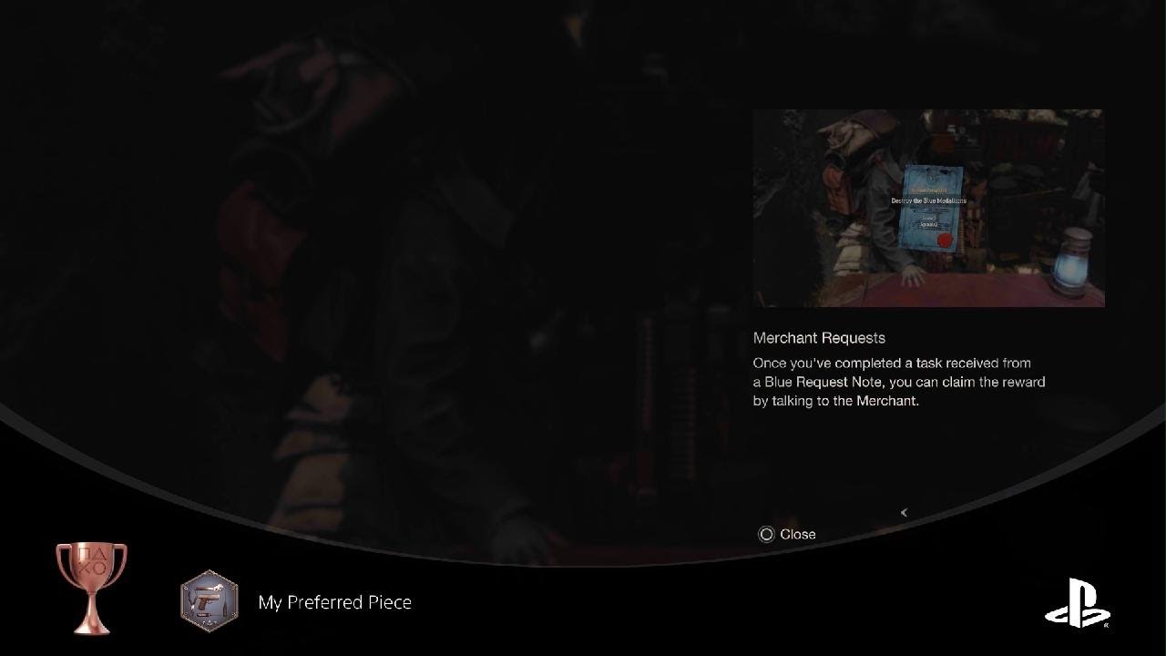 Resident Evil 4 - Bronze Trophy / My Preferred Piece (PS5) 