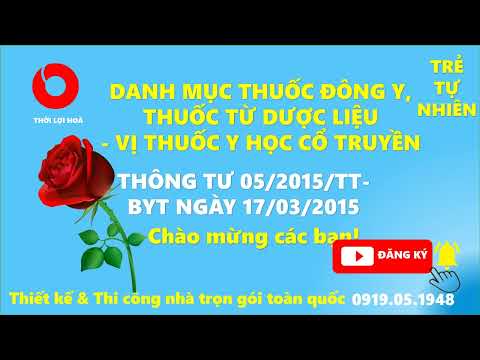 Video Nhóm 5 Thuốc Đông Y - Thuốc Từ Dược Liệu - An Thần... - youtube