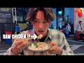 Tokyo Street Drinking at a Local Spot… RAW CHICKEN!?