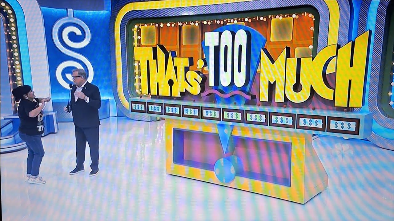 The Price Is Right - 🟡⚪️🔵🟢🔴 That's Too Much! - 1/19/2026