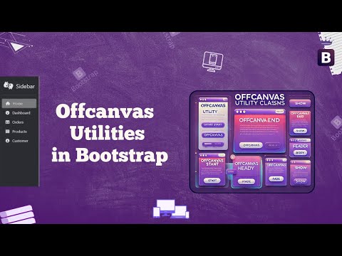 #26 Create Responsive Sidebars 📱 with Bootstrap offcanvas🎨| Sidebar Made Easy!