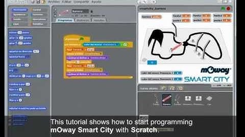 mOway Smart City Tutorial - Scratch communication