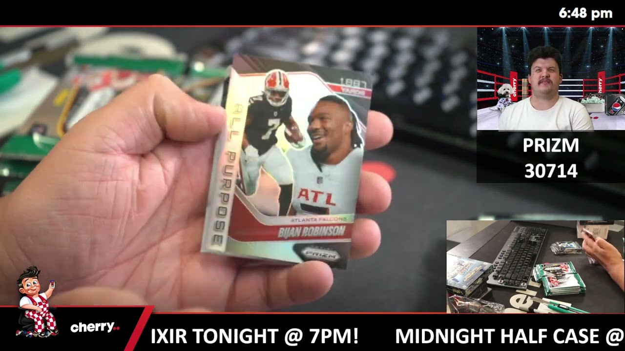 2025 Prizm Football Hobby 1 Box Opening - 