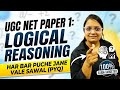 Logical Reasoning PYQ With Detail Explanation|UgcNetJrf paper1