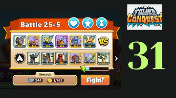 TOWER DEFENS/TOWER CONQUEST:Gameplay Walkthrough Best Team2024(ios, Android)