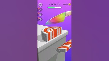 ASMR Slicing All Levels Gameplay Android , iOS