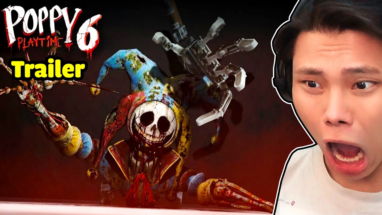 Trailer Poppy Playtime Chapter 6 Siêu Đáng Sợ👌😨JayGray Reaction Trùm Cuối Prototype Bị Đánh Bại