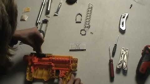 Orange Mod Works Unleashed Recon 1 & 2 - Nerf Socom Mods