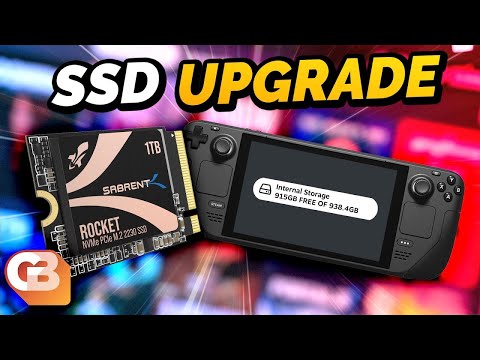 Easy Steam Deck SSD upgrade 🔼