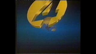 RTL 4 (Holland) Continuity Ads News and Weather August 1991
