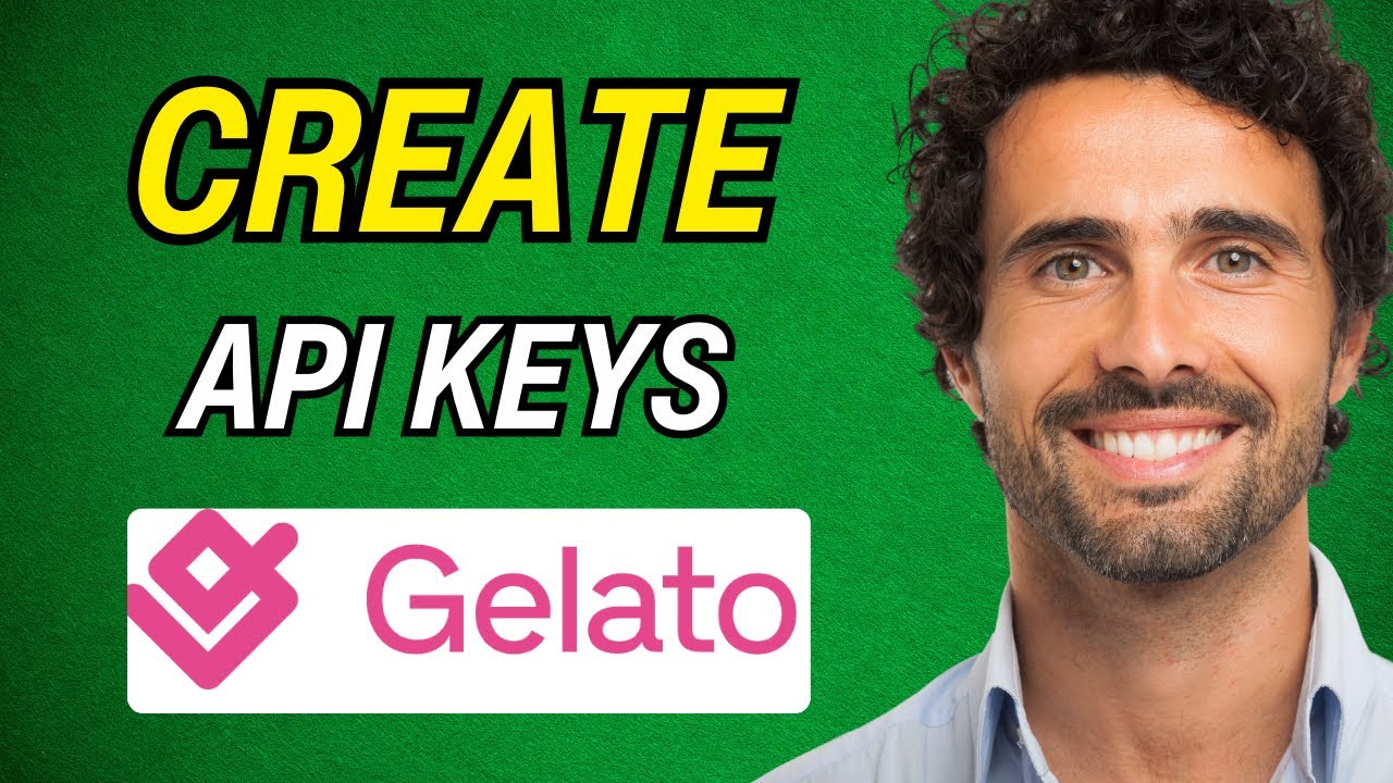 How To Create API Keys on Gelato com - YouTube
