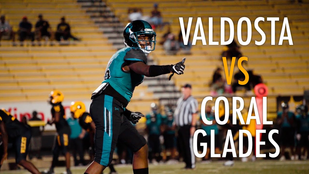 Valdosta vs Coral Glades Football Game Highlights 2022 Win Big Sports