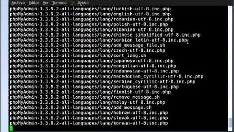 Tutorial - Instalar servidor apache, php y mysql en Linux