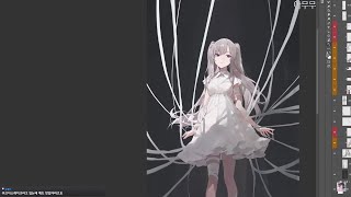 【モ誰】- Kiriko Yukoku 霧子 (THE IDOLM@STER Shiny Colors)  | [REAL TIME - DIGITAL PAINTING]