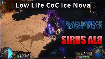 [3.12 - Heist League] Low Life CoC Ice Nova Assassin vs. AL8 Sirus Kill Showcase