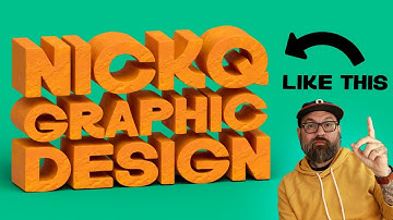 How to Make "Realistic" 3D Text in Adobe Illustrator 2022