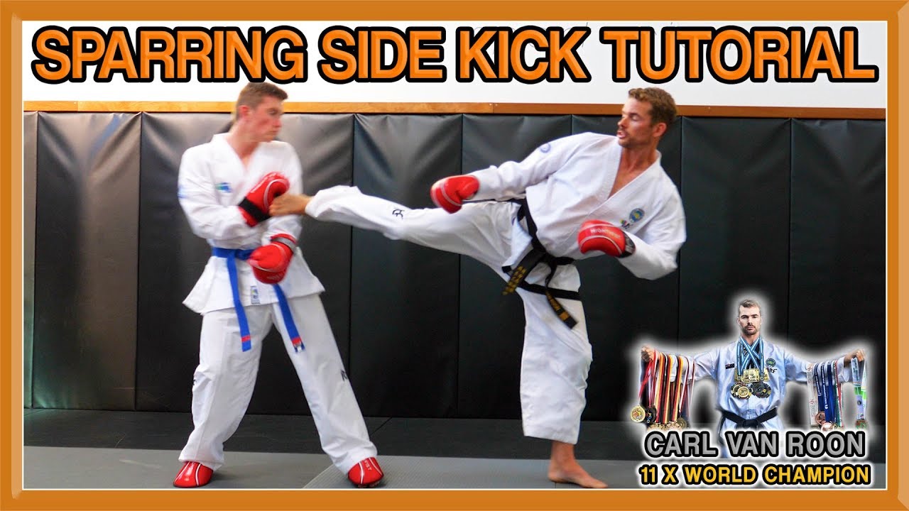The Perfect Side Kick for Taekwondo Sparring Van Roon Tutorial YouTube