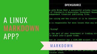The best Markdown app for Linux? screenshot 3