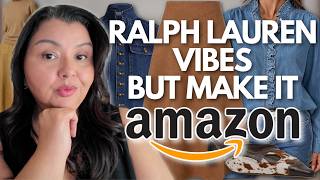 Ralph Lauren Style Vibes:  The Midsize Petite Amazon Edit