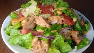 Healthy Chicken Mix Salad Recipes for weight loss || মজাদার সালাদ রেসিপি। #cookingandtravel77