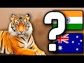 Guess the country by the national animal  country quiz challenge