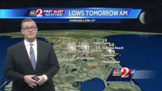 Mostly sunny Tuesday