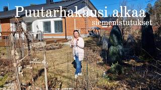 Puutarhakausi alkaa -siemenistutukset