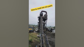 linn Hoff batch mix plant how to work #shorts #viral #trending #hotmix