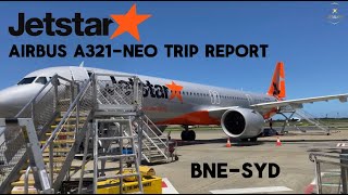 Jetstar Airbus A321-Neo trip report | Brisbane - Sydney | Economy