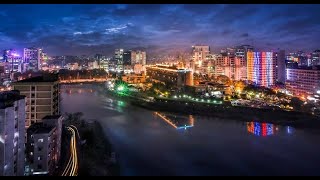 Map view of Dhaka
