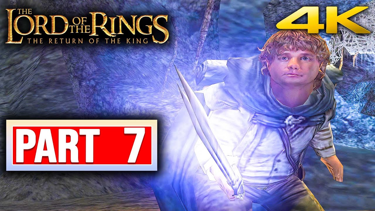 Lord Of The Rings: The Return of The King - Shelob's Lair Walkthrough [4K 60FPS] (PS2)
