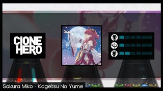 Sakura Miko - Kagetsu no Yume [Clone Hero Custom Chart]