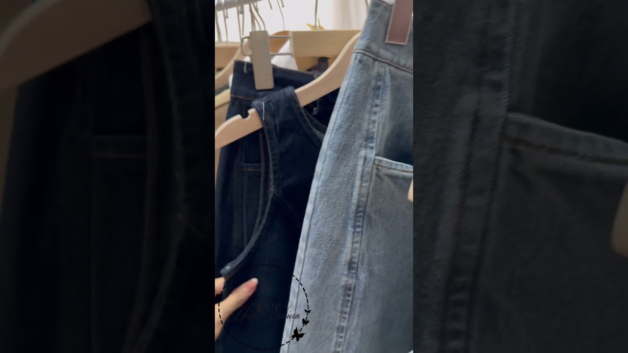 HF 251044 PREMIUM AVERY DENIM SET WEAR 套装裤