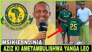 🔴#LIVE UONGOZI WA YANGA MUDA HUU WATANGAZA WATHIBITISHA KUMSAJILI AZIZ KI ASAINI MKATABA MIAKA HII 