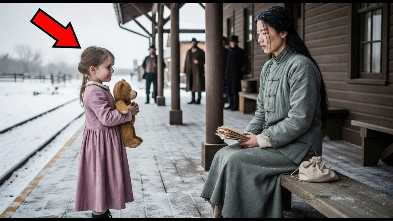 Nadie quería a esta novia china… Hasta que una pequeña niña susurró: «Sé mi mamá para siempre».