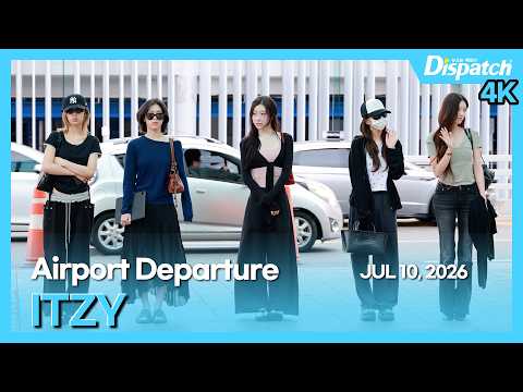 있지, "내추럴한 모습마저 러블리💖(feat.류진배우님)" l ITZY, "Even their natural look is lovely💖(feat.Actor RYUJIN)"[공항]-썸네일